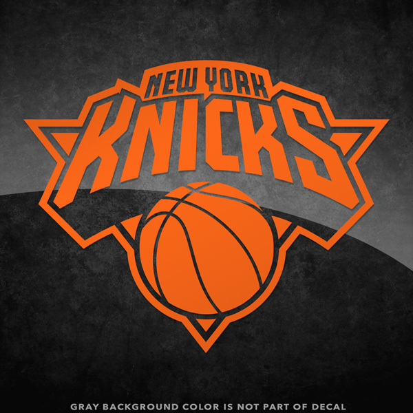 New York Knicks NBA Vinyl Decal Sticker – 4″ and Larger- 30+ Color Options!