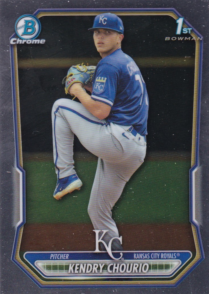 KENDRY CHOURIO BOWMAN CHROME PROSPECTS 1ST ROOKIE CARD RC ROYALS #BCP-7 2026 26