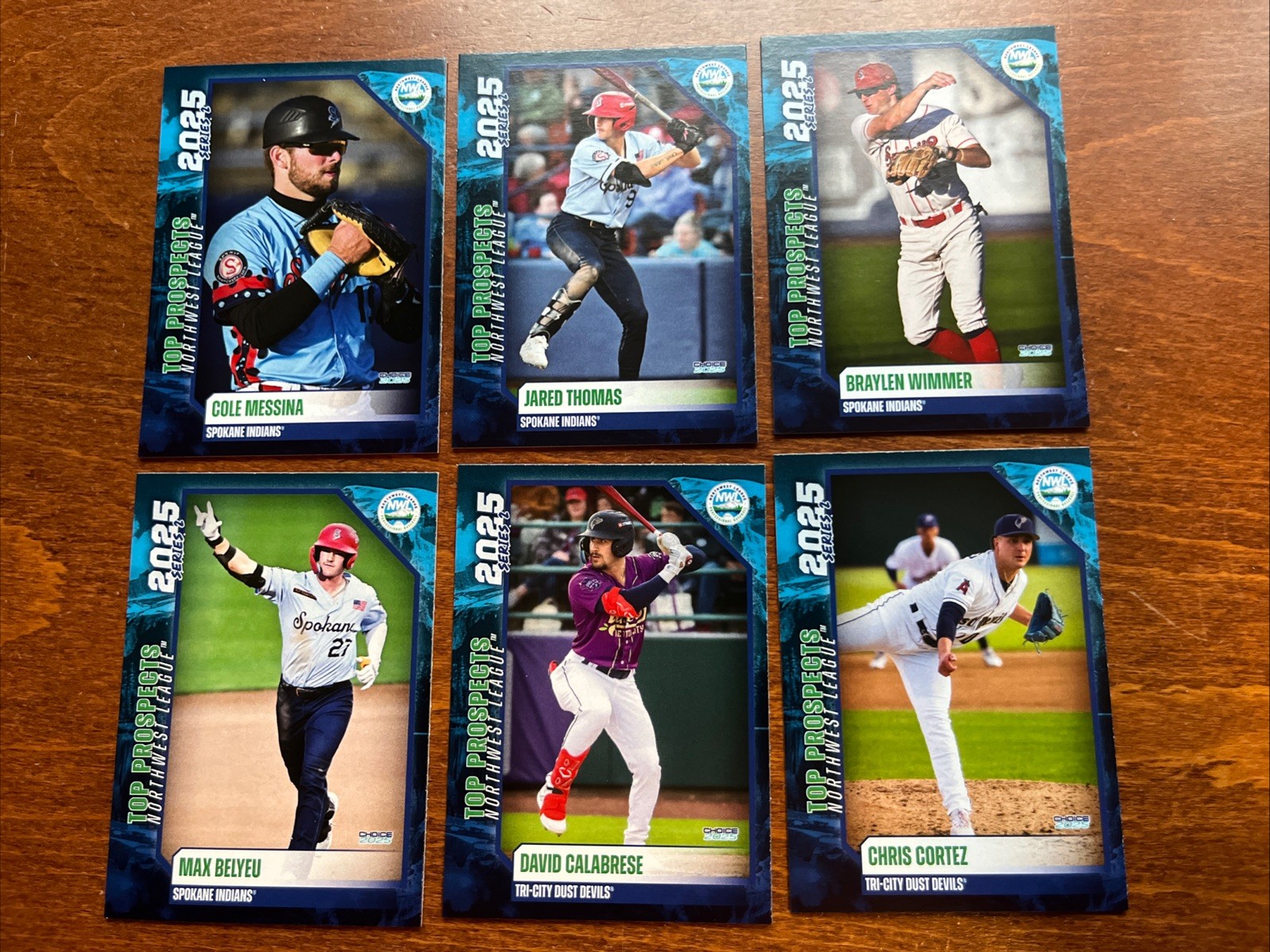 2025 NORTHWEST LEAGUE PROSPECTS SET #2 SEALED 25 CARDS YESAVAGE AHUNA EMERSON