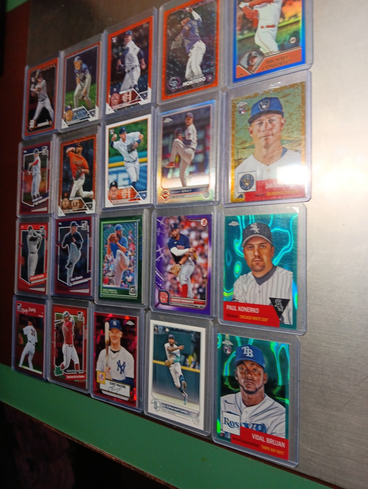 Lot Of 20 Different Miscellaneous Serial Numbered Baseball Cards