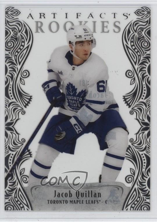 2025-26 Upper Deck Artifacts Rookies Clear Cut Jacob Quillan #181 Rookie RC 1sr1
