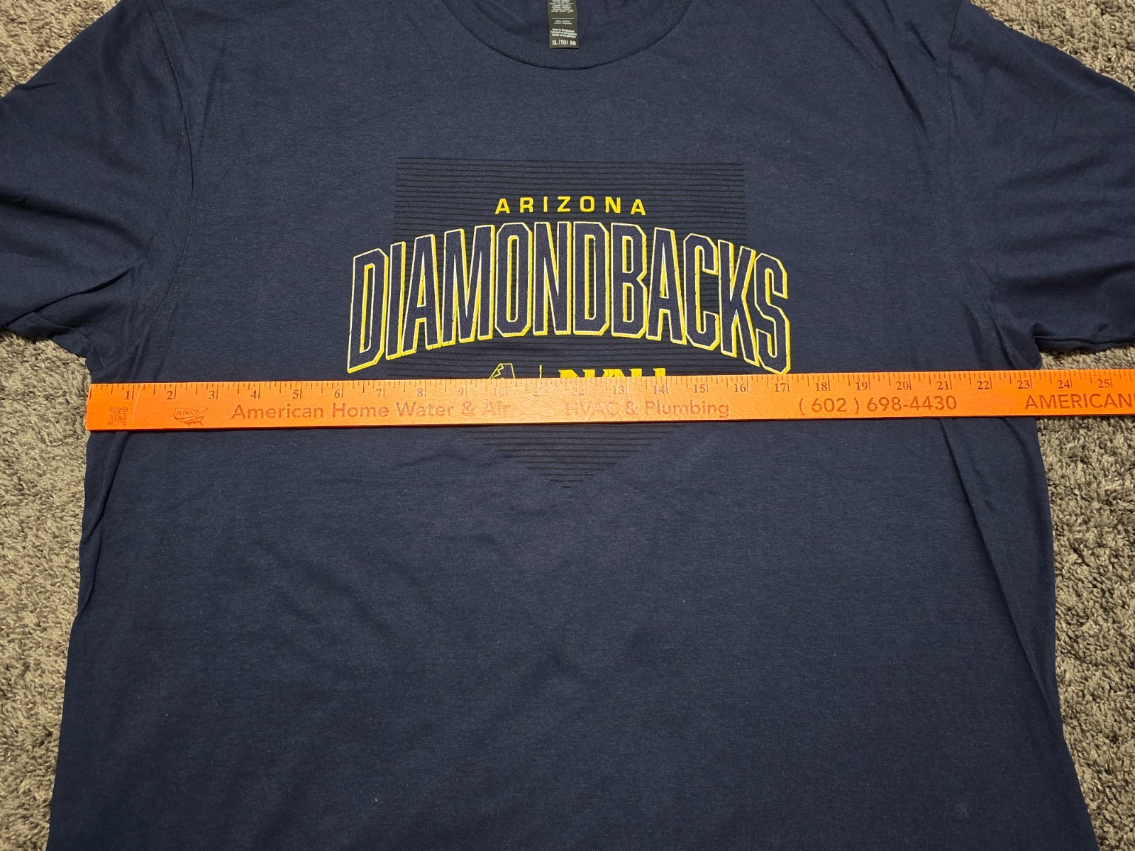NEW Arizona Diamondbacks NAU Northern AZ University T-Shirt Special 2025 SGA, XL