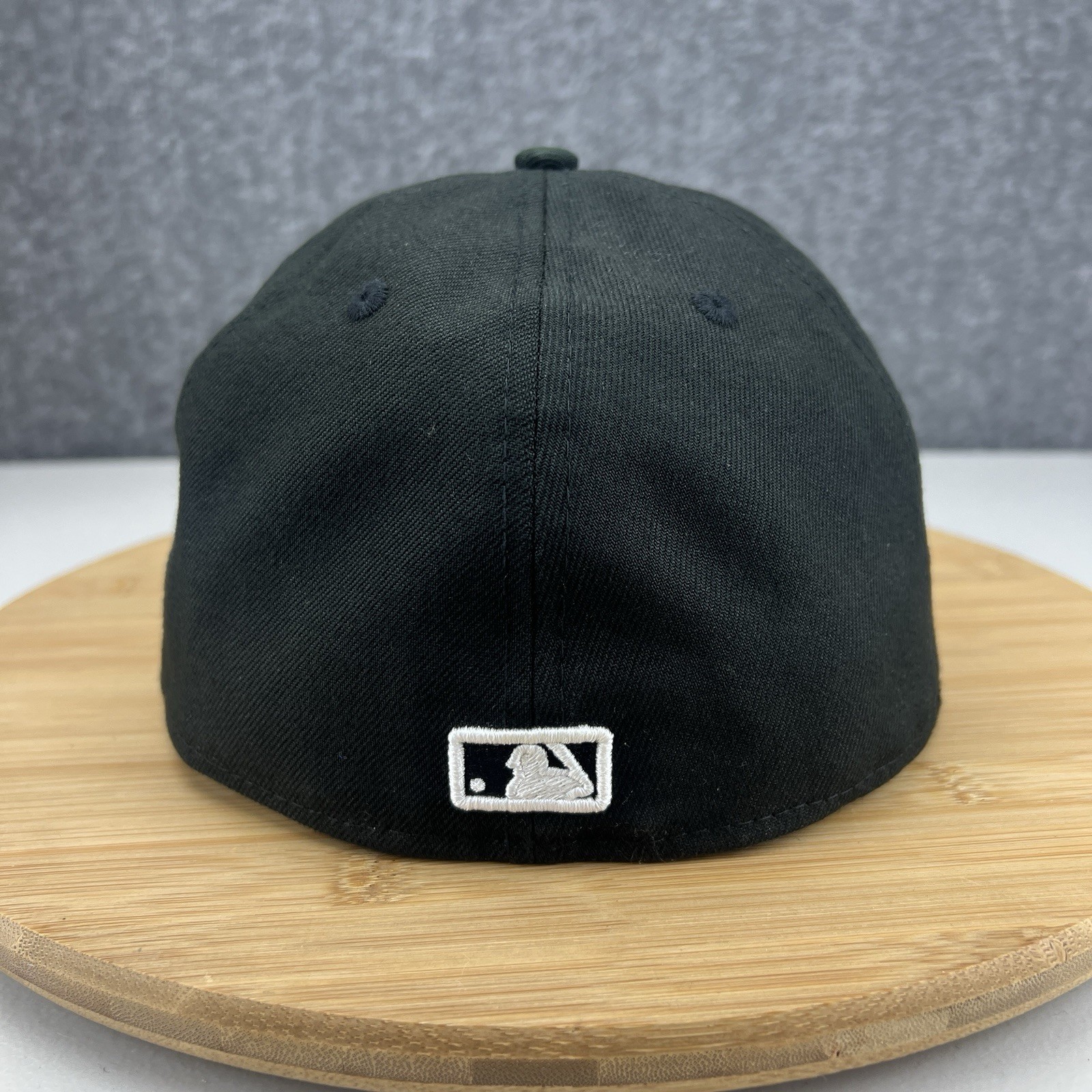 Los Angeles Dodgers Hat Cap Size 7 1/2 Black New Era 59Fifty 5950 LA