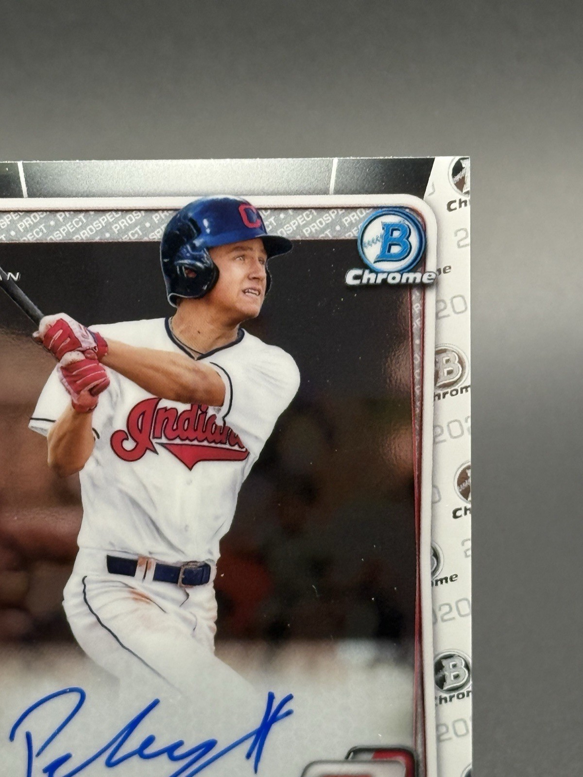 2020 Bowman Draft PETEY HALPIN 1st Chrome Auto CDA-PH – Guardians