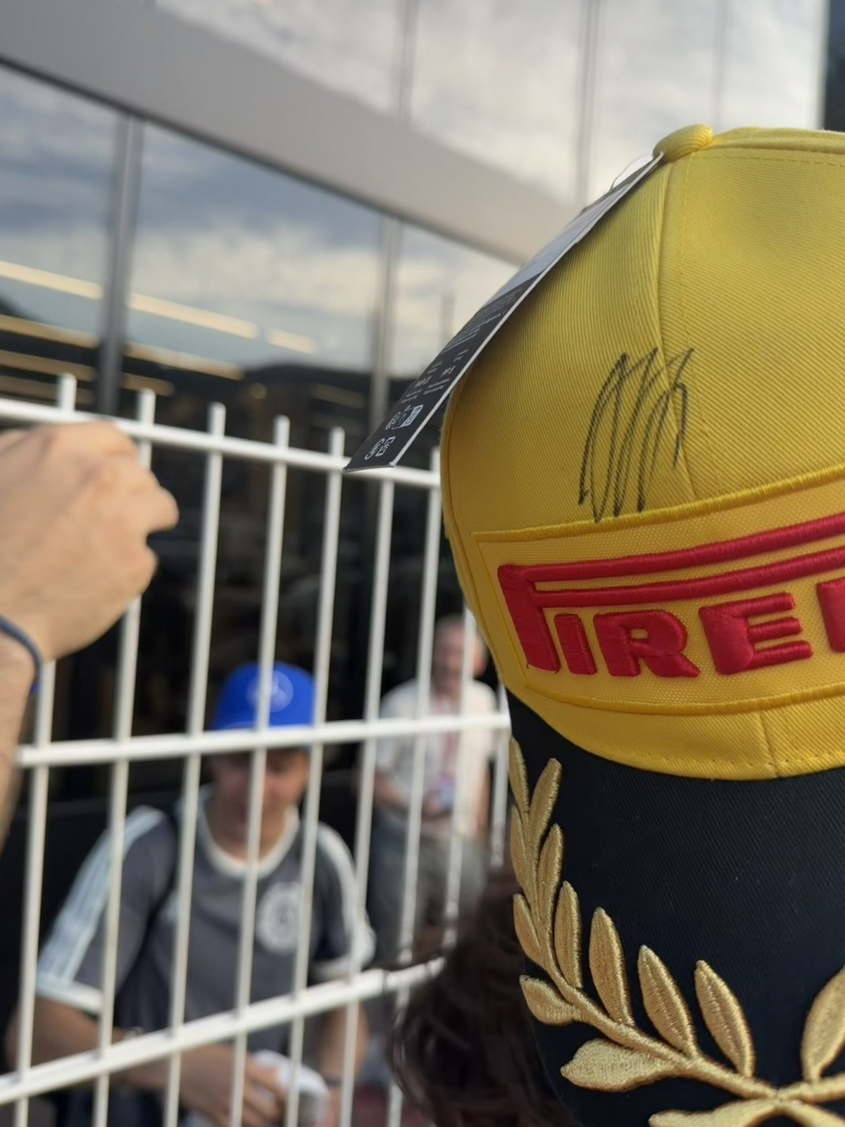 SIGNED Kimi Antonelli F1 Pirelli China GP 2026 Podium Cap 1st Win Mercedes AMG