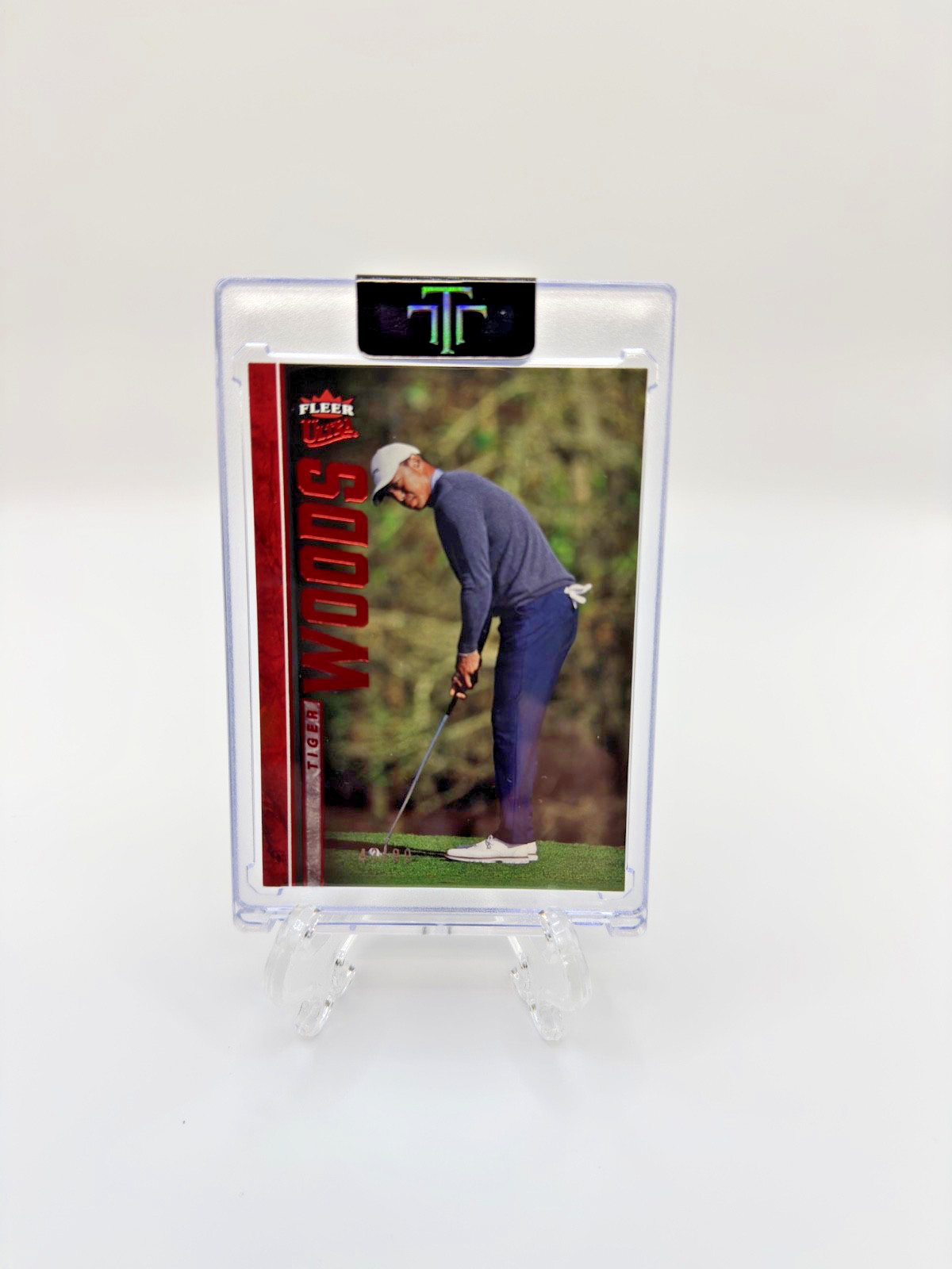 2026 Fleer Ultra Golf – Tiger Woods Red /99 #35 🔥