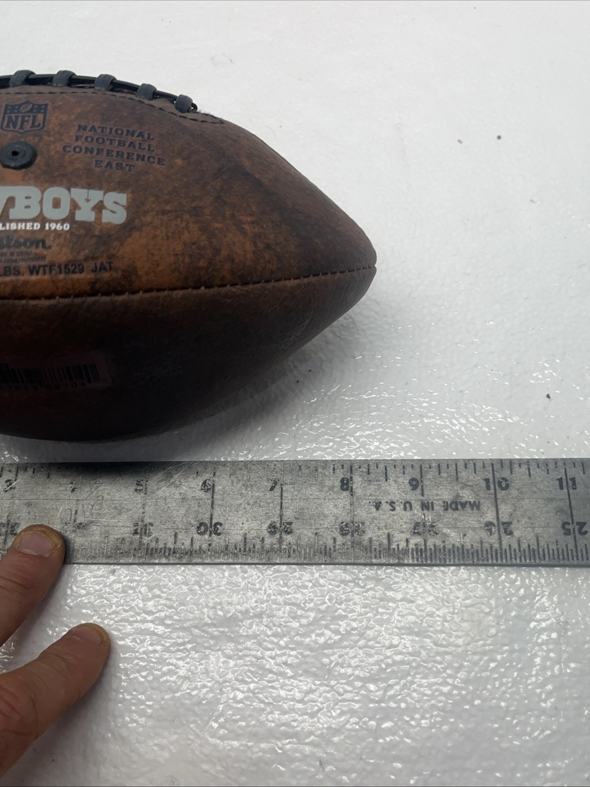 NEW Wilson NFC AFC Cowboys Logo Soft Touch Mini Football 9″ Licensed WTF1529