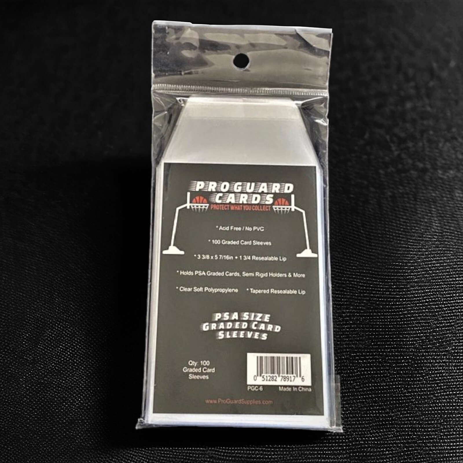 5pks PSA Graded Card Sleeves Perfect Snug Fit for PSA Slabs & More 500 Sleeves