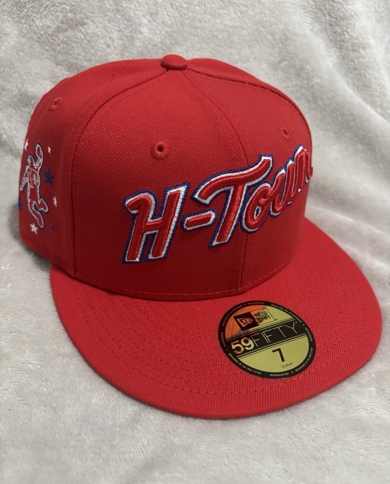 Men’s Houston Rockets New Era Red 2025/26 City Edition Alternate 59FIFTY Size 7
