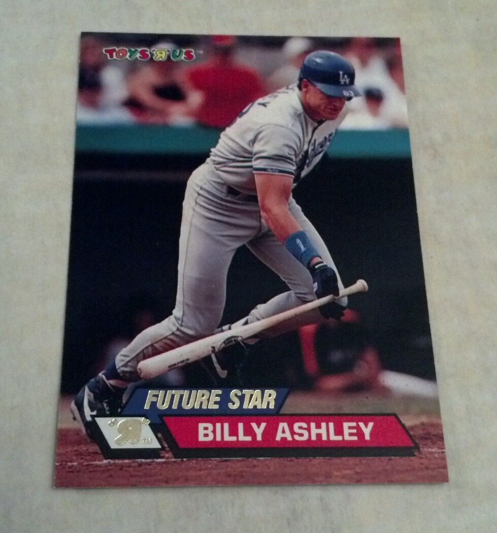 BILLY ASHLEY 1993 TOYS”R”US TOPPS STADIUM CLUB CARD # 86 A1892
