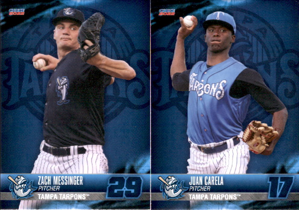 2022 Choice Marketing Tampa Tarpons Minor League RC /1000 – You Pick From A List