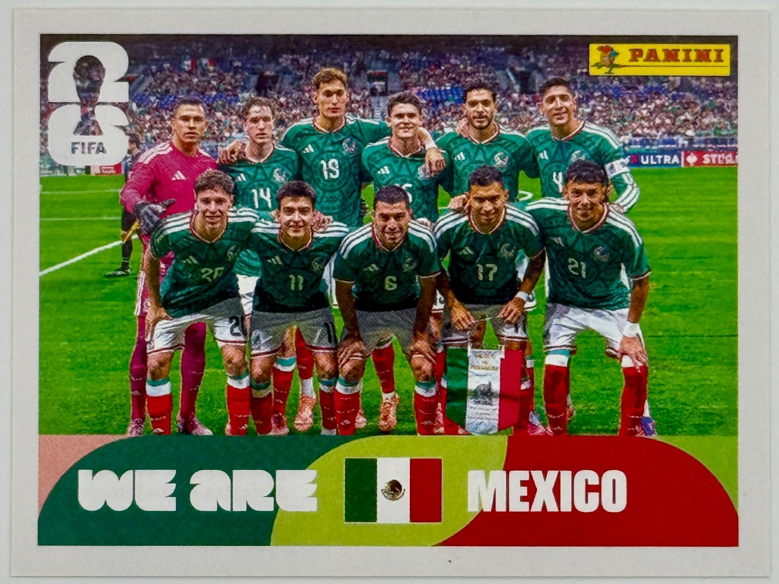 2026 Panini FIFA World Cup Mexico Stickers Pick Your Number MEX2-MEX20