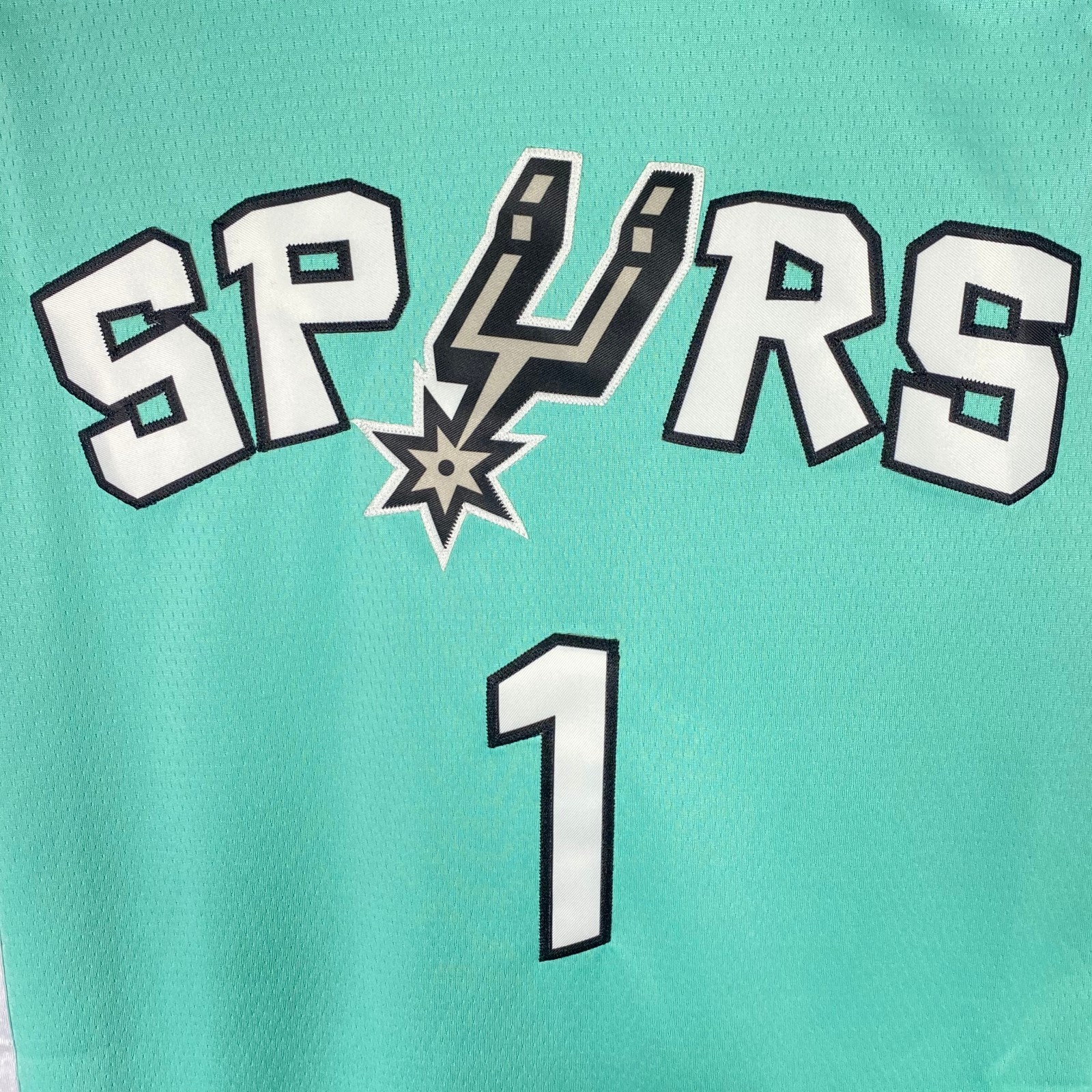 Victor Wembanyama #1 Embroidered Green Jersey S/M/L/XL/XXL