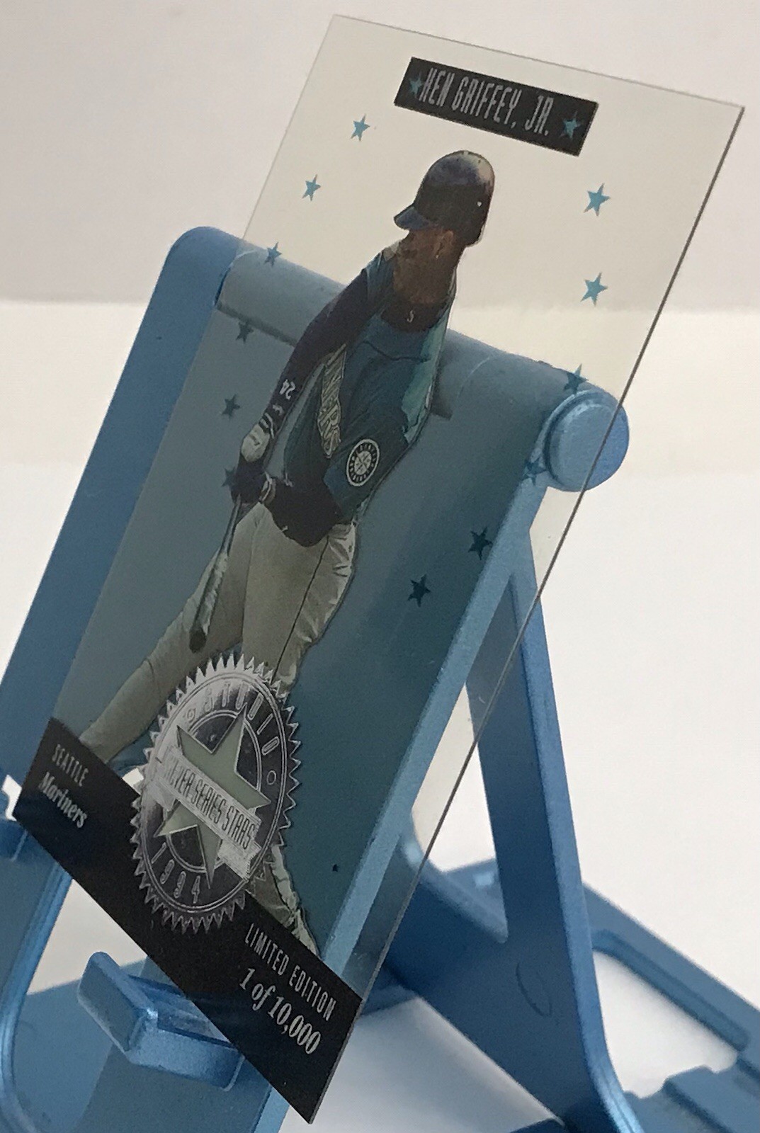 1994 Studio Silver Series Stars #4 Ken Griffey Jr Seattle Mariners HOF /10000