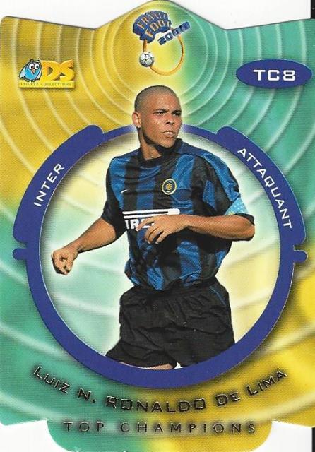 1999-2000 DS France Foot 2000 ‘Top Champions’ Die-Cut Card Different Variations