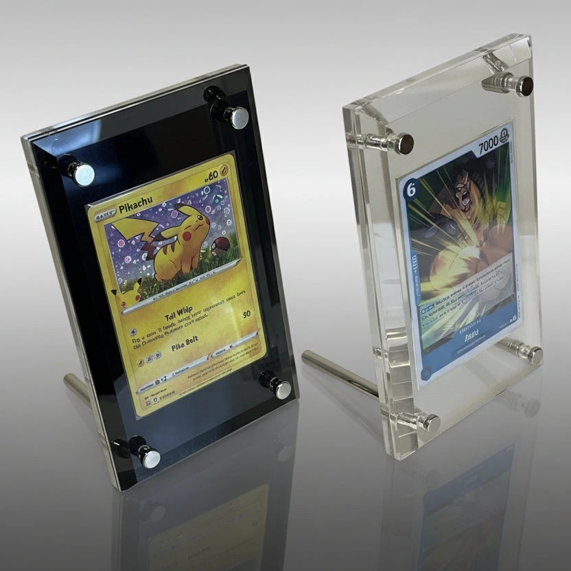 Acrylic Standing Screwdown Case Recessed Standard fits Pokemon Magic One Piece