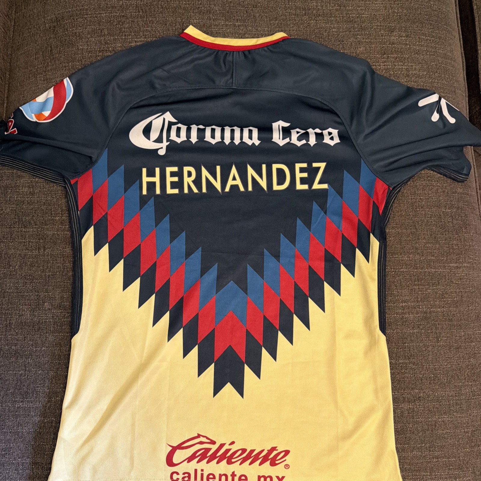 Nike Club America Aguilas 17/18 Futbol Soccer Jersey Mens Sz Large 847306-455