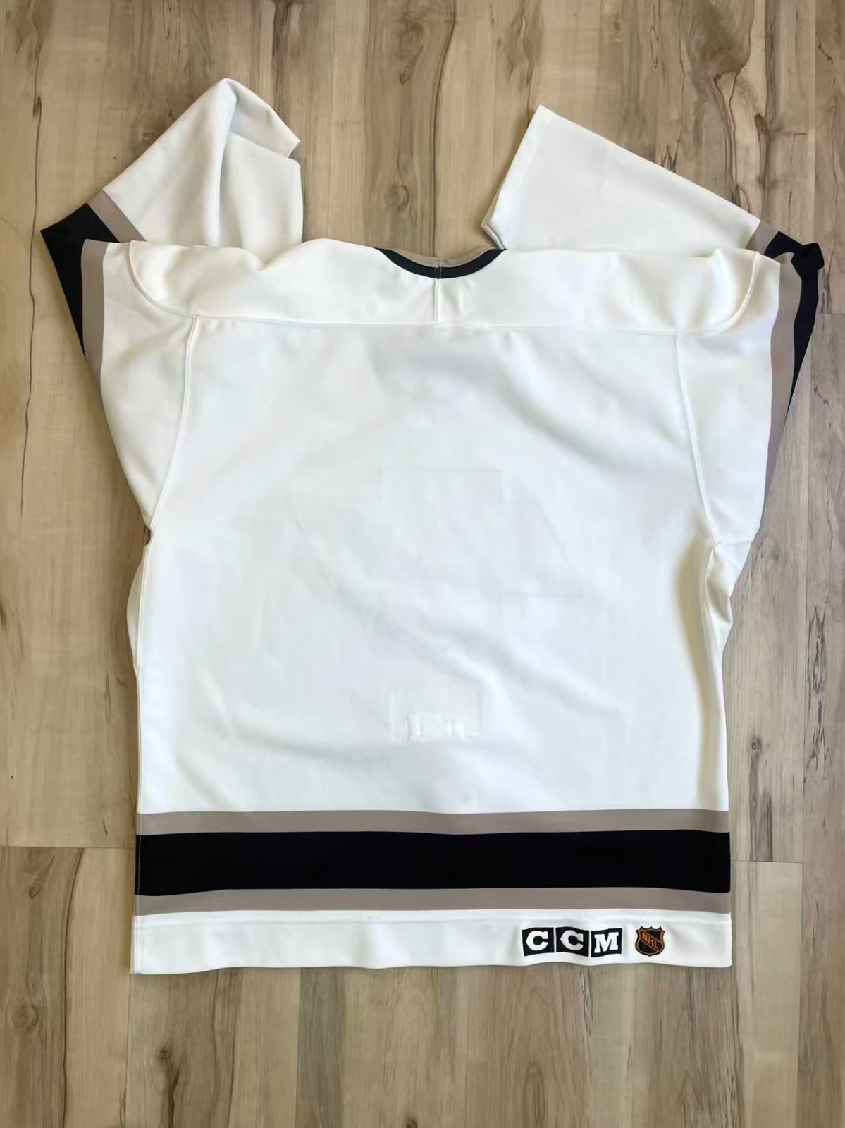 Vtg 90s LA Kings CCM Center Ice Authentic Hockey Jersey 48 Maska Ultrafil Blank