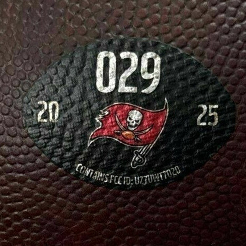 GAME USED Tampa Bay Buccaneers 11/09 + 11/16/25 NFL Football vs Patriots + Bills