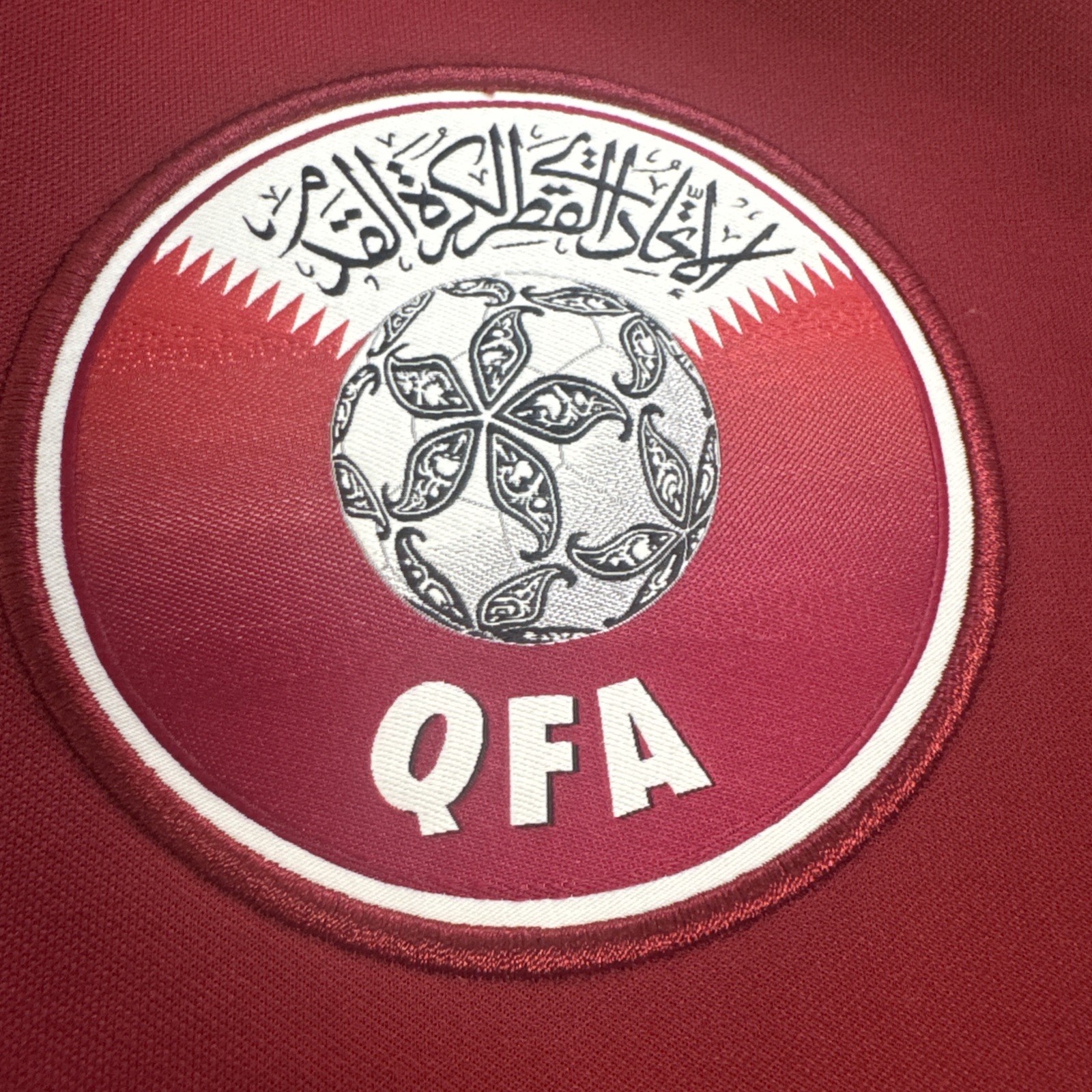 Qatar Football Nike Dri-Fit Anthem Track Jacket 2018 2019 Size Large World Cup