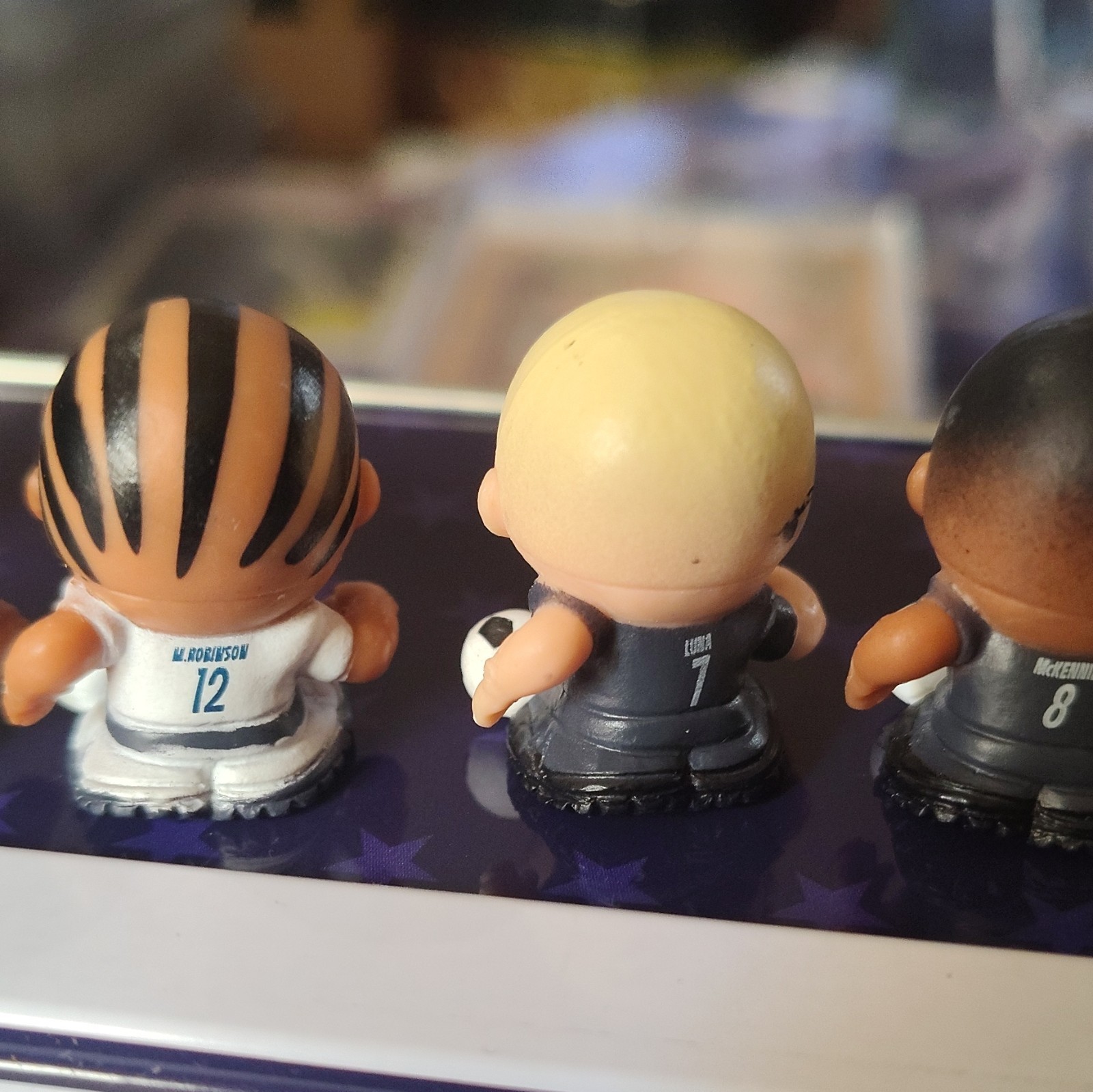 TeenyMates Collectors 10 Stadium Display Set USA Soccer With Seven Players Figur