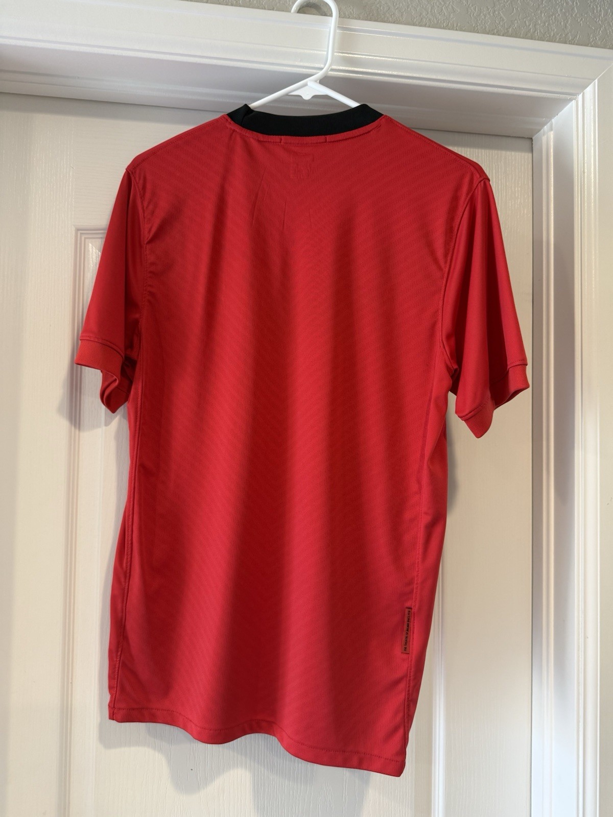 Nike Manchester United Red/Black Soccer Jersey Shirt AIG Sponsor Logo size S