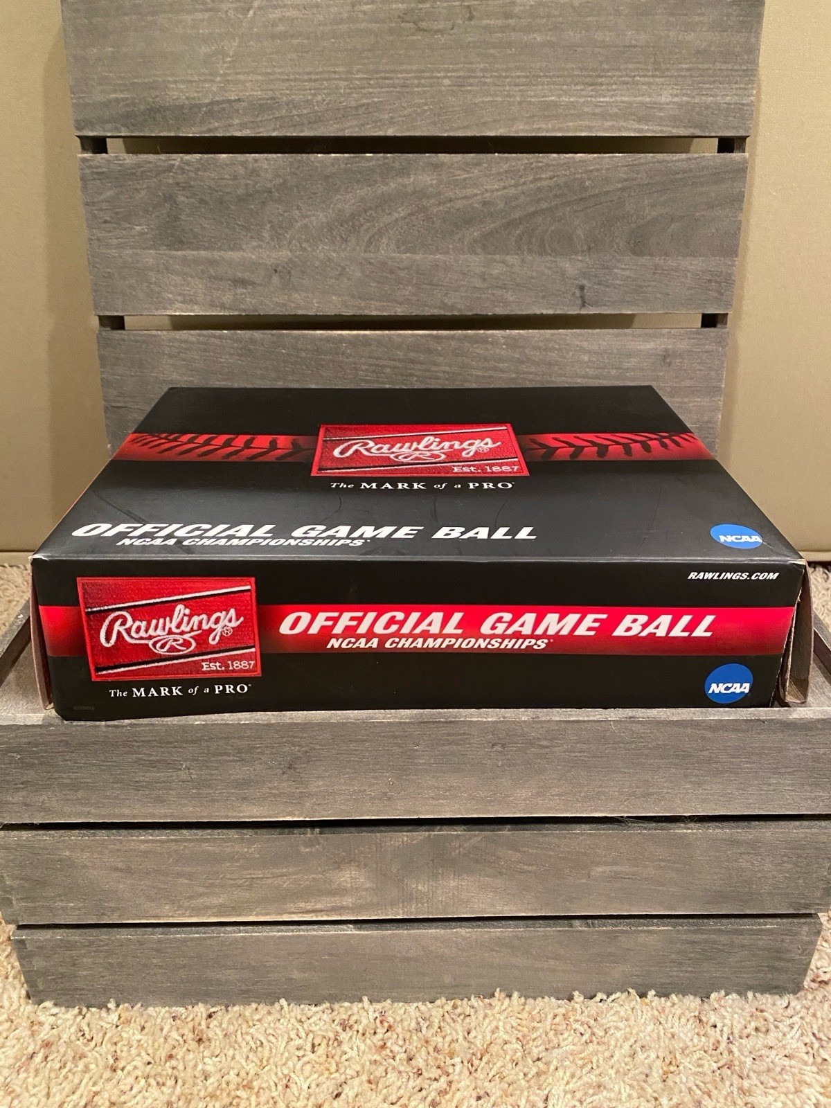 2026 RAWLINGS OFFICIAL NCAA COLLEGE BASEBALLS (Dozen) – NIB DIII World Series