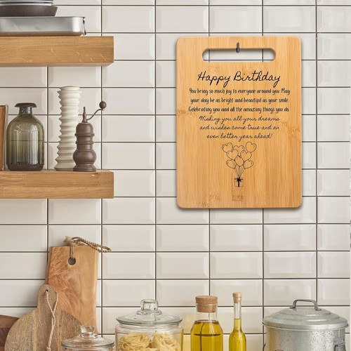 Gift for Birthday – Happy Birthday! You Bring So 11.8 inches x 7.8