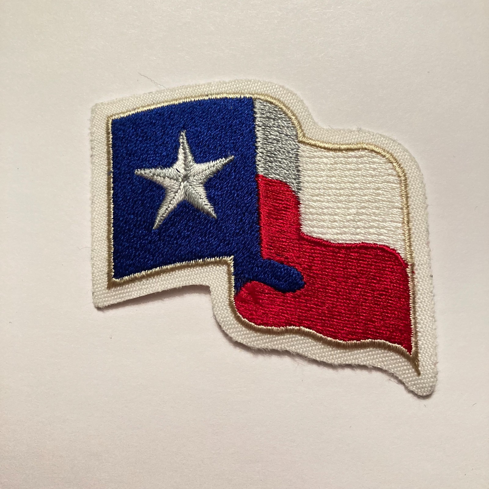 TEXAS RANGERS Embroidered Iron-On “Flag Logo” Official MLB Jersey Sleeve Patch