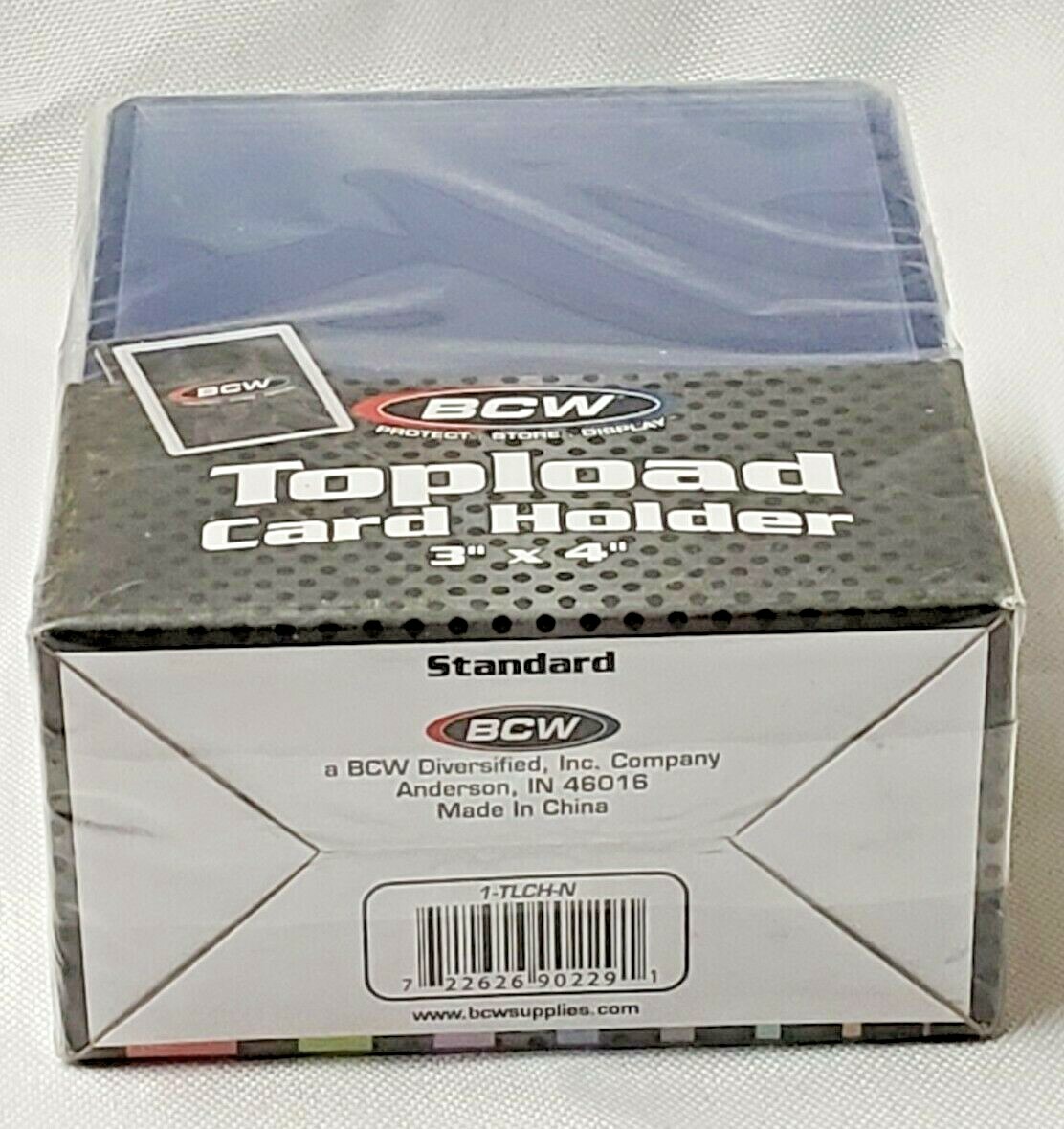 BCW Topload Card Holders 3×4 – 50 PACK Standard Size 20pt Rigid TopLoaders *NEW