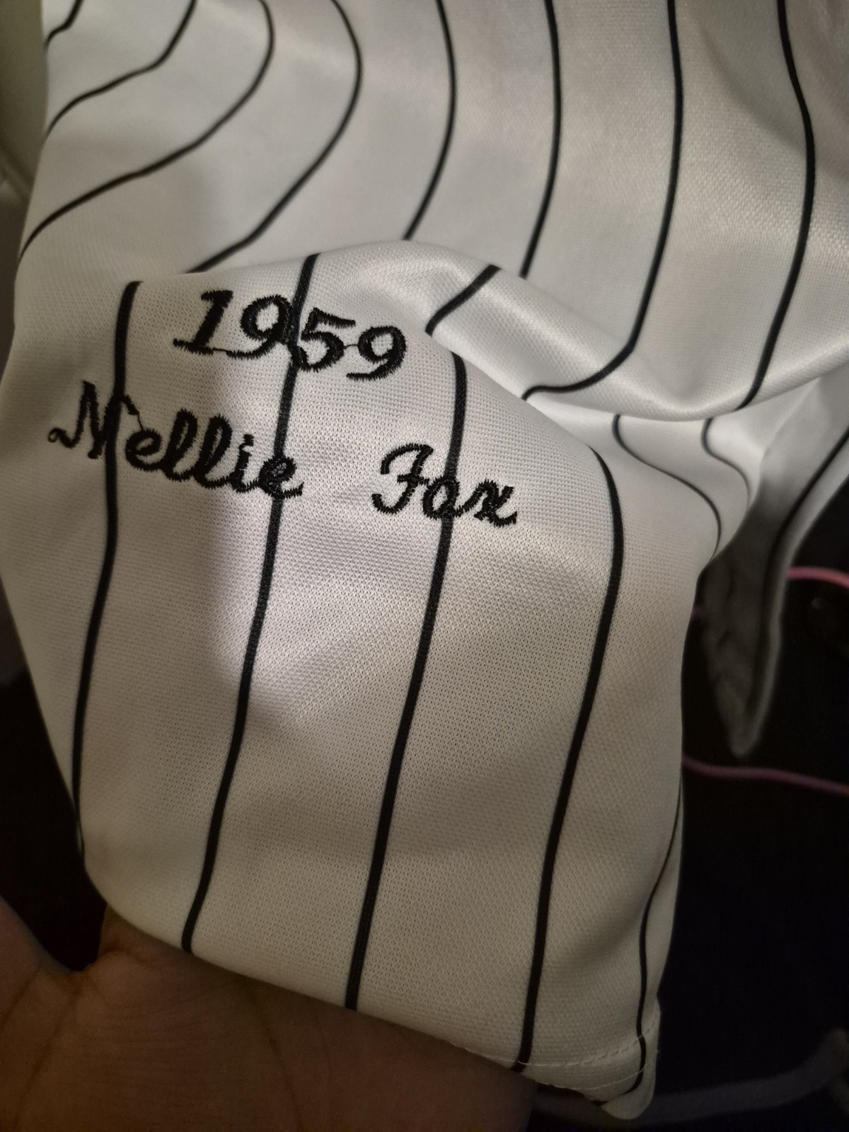 Mitchell & Ness Chicago White Sox Nellie Fox 1959 Pinstripe Jersey #2 52