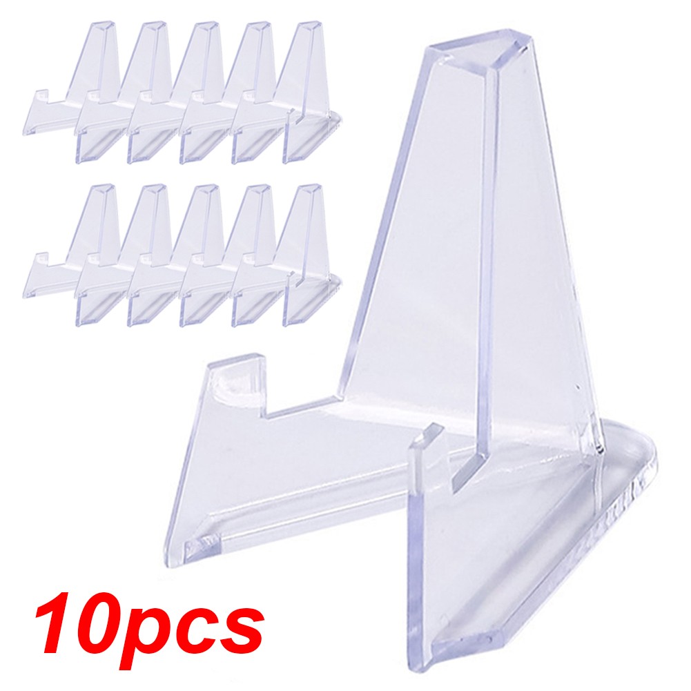 10-100PCS Large Size Trading Card Stands Most Durable Display Coins Cards Holder