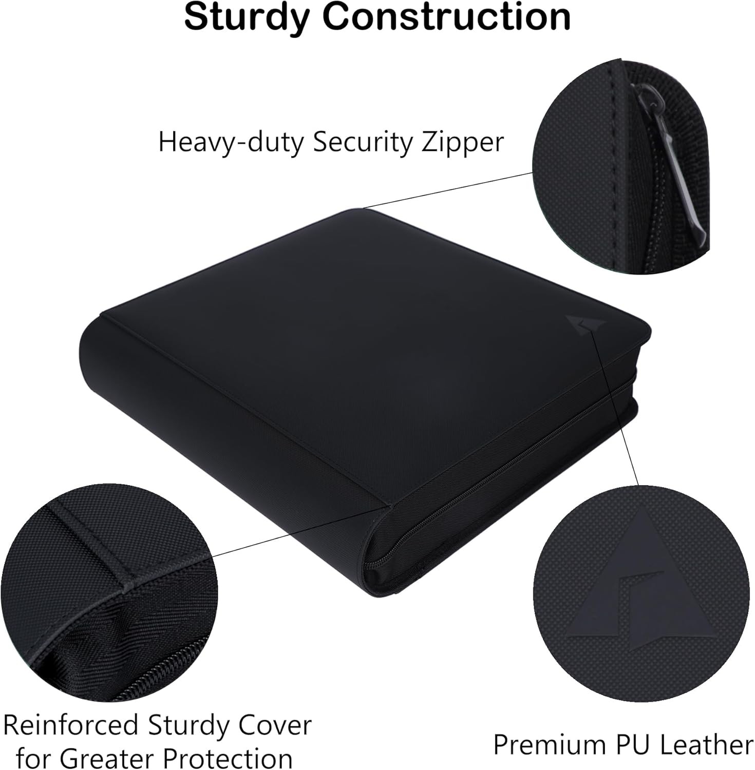 PSA Slab Binder 6-Pocket Graded Card Holder for 72 Slabs Storage