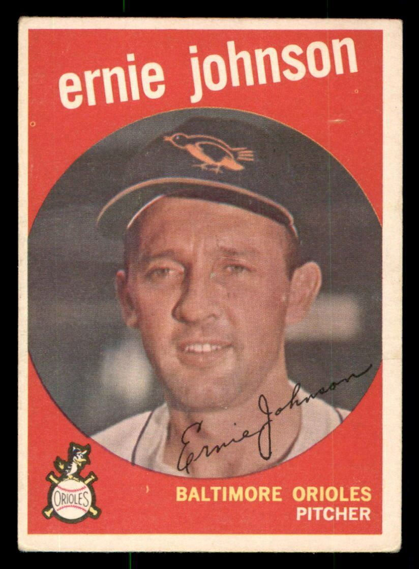 1959 Topps #279 Ernie Johnson VG/EX JRI1