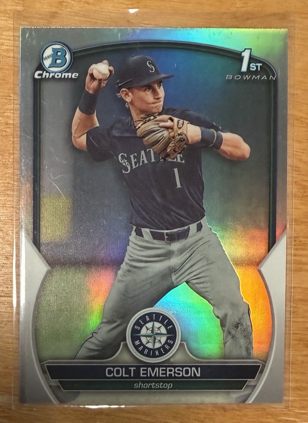 2023 Bowman Draft Chrome Colt Emerson Refractor #BDC-42