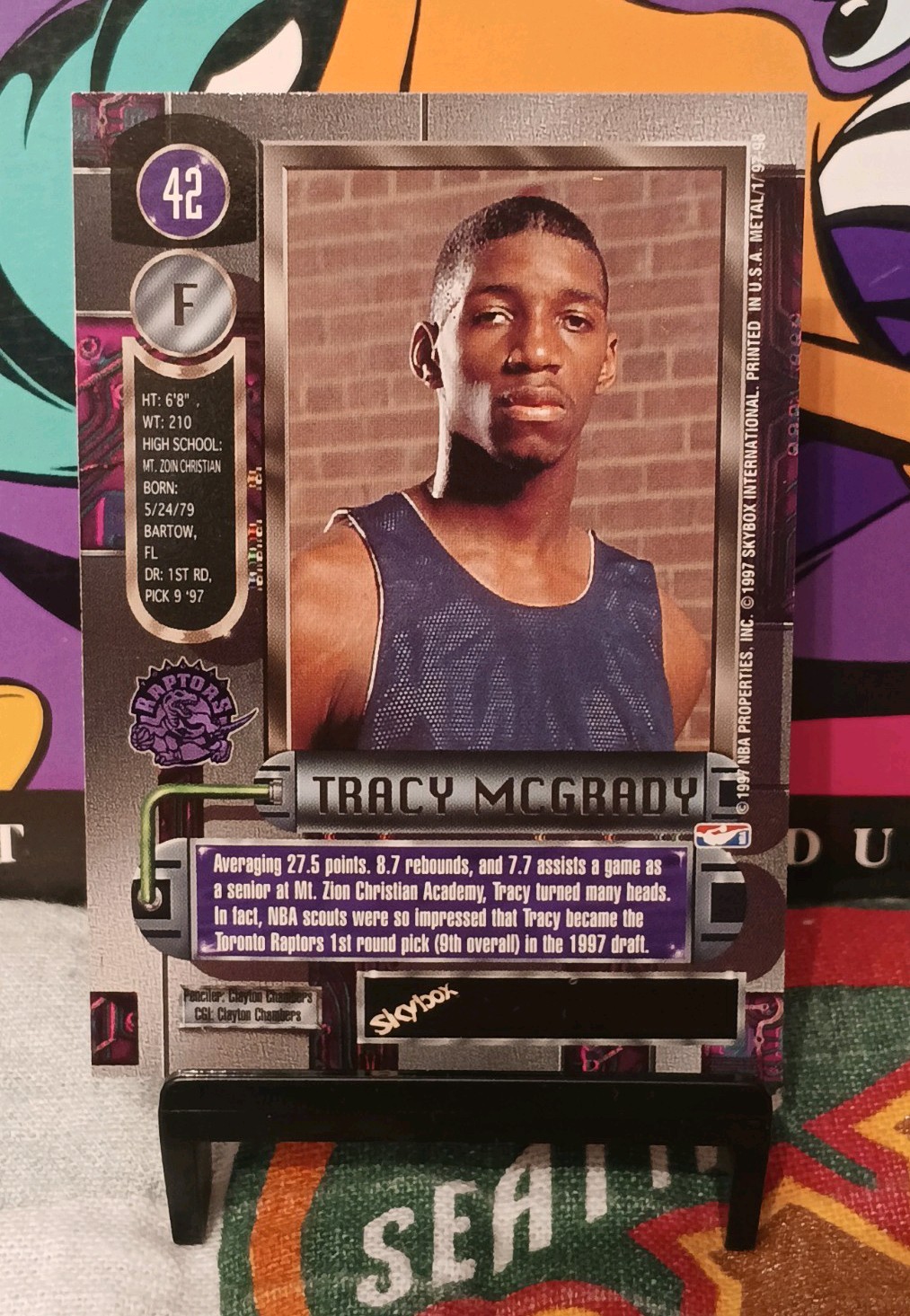 1997-98 Metal Universe – Tracy McGrady #42 (RC)