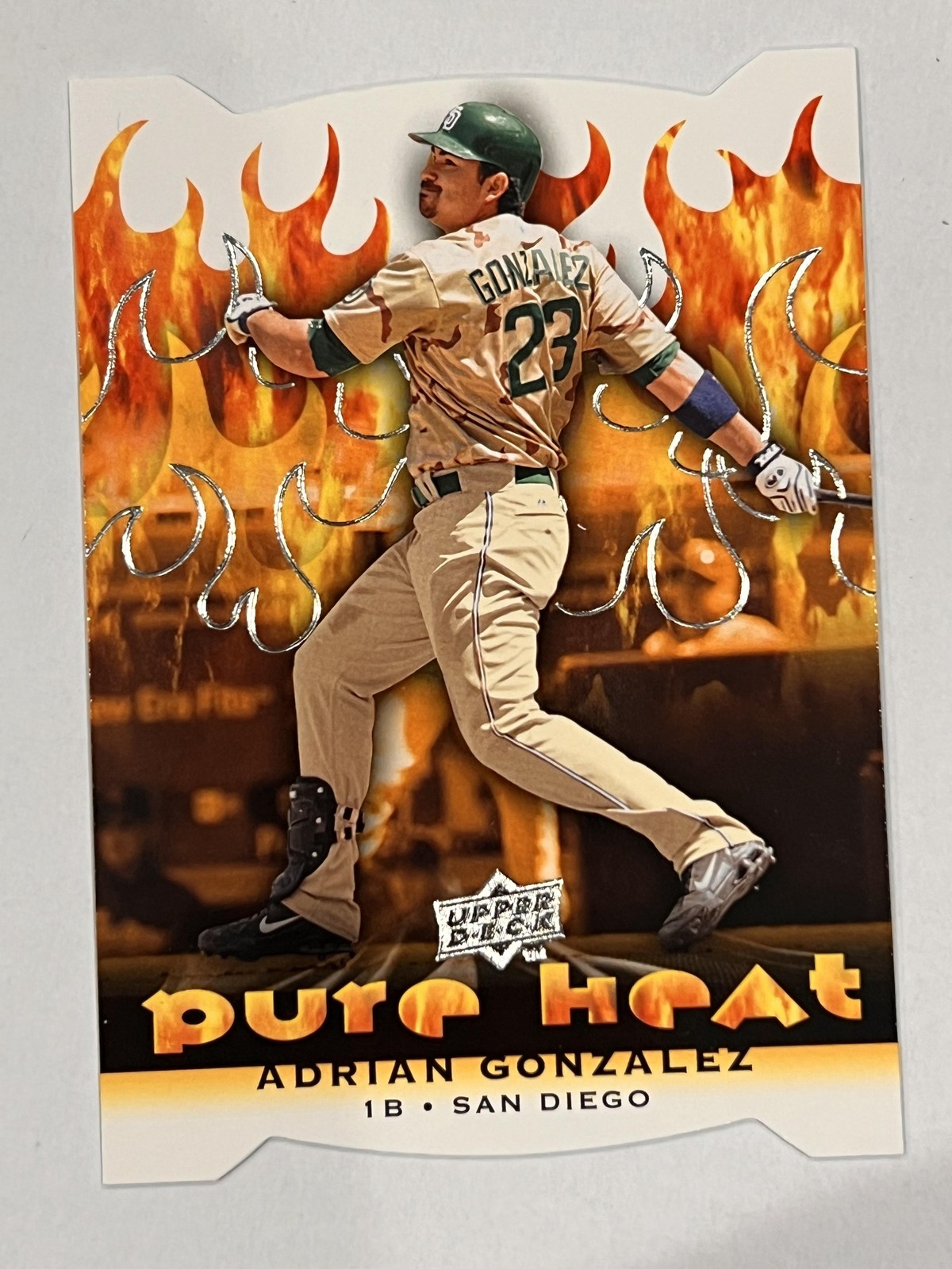2010 Upper Deck #PH-1 Adrian Gonzalez Pure Heat