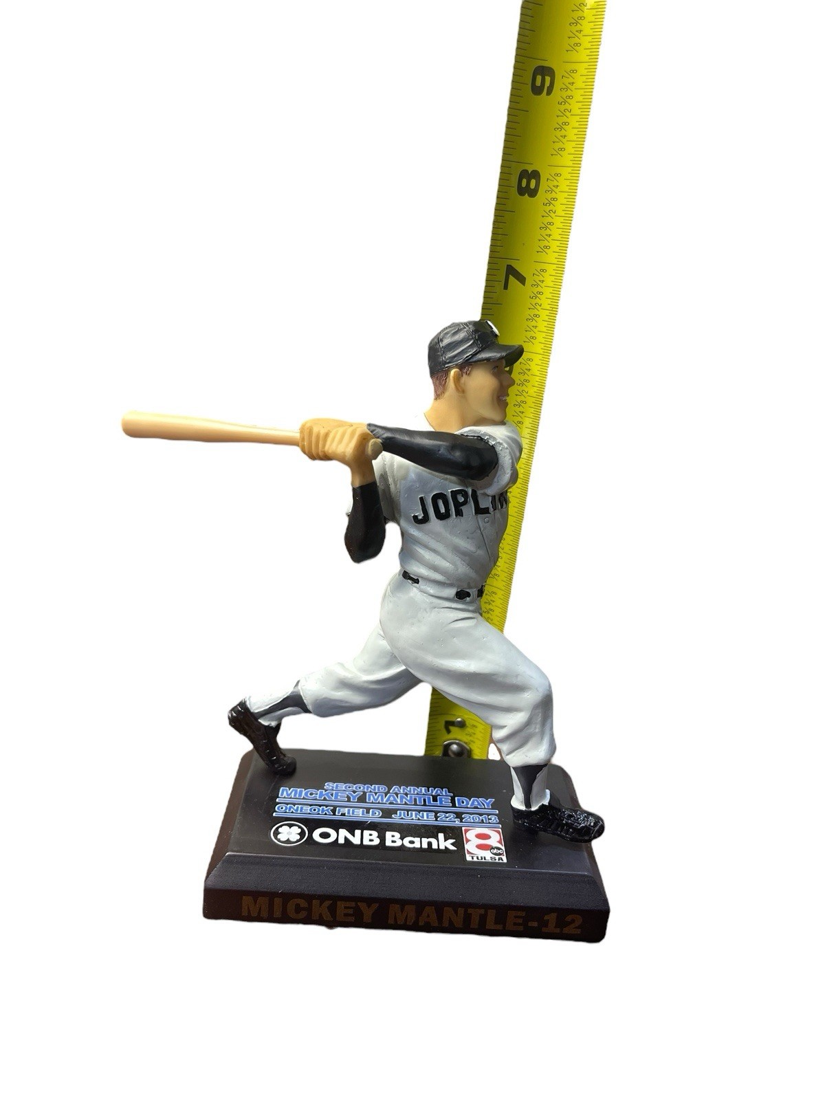 Tulsa Drillers Second Annual Mickey Mantle Day Limited Edition 312/1500 Figure