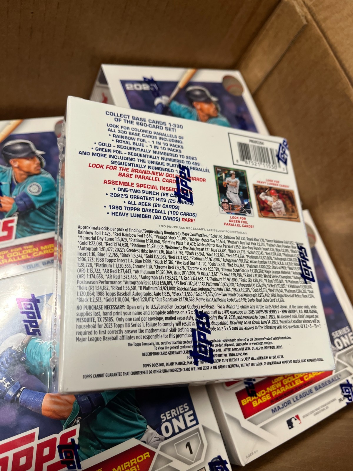 2023 Topps Series 1 Monster Mega Box Factory Sealed / All Aces Ohtani?
