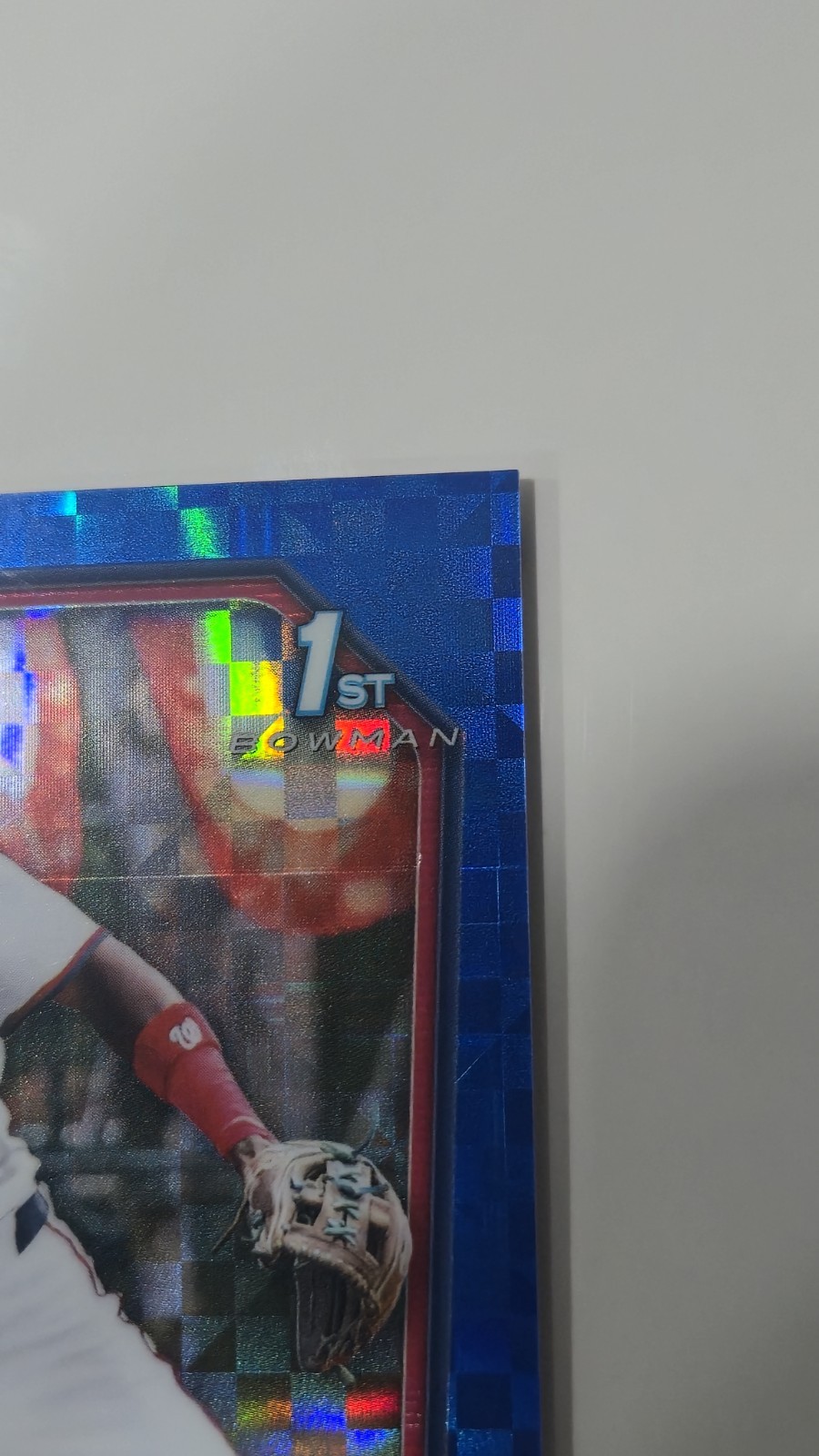 2026 1st Bowman Marconi German Blue Geometric On-Card Auto 133/150 Nationals