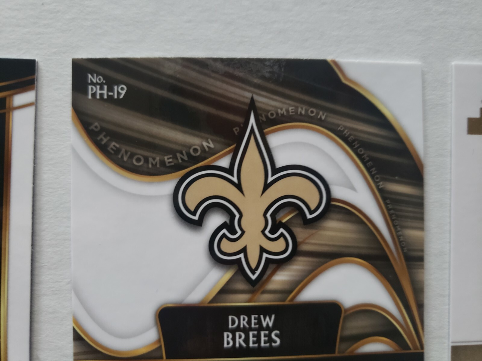 2018 Select Silver Phenomenon LOT Drew Brees Buyer Gets ALL 3 cards in pic
