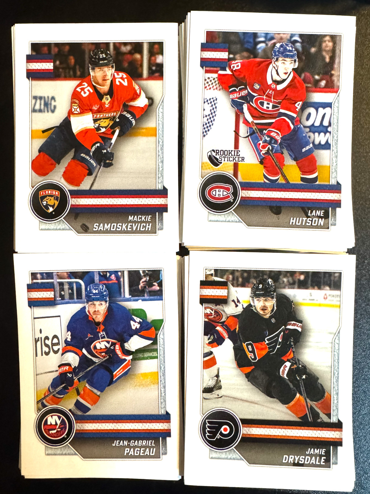 2025-26 Topps NHL Stickers Pick Your Sticker (201-400)