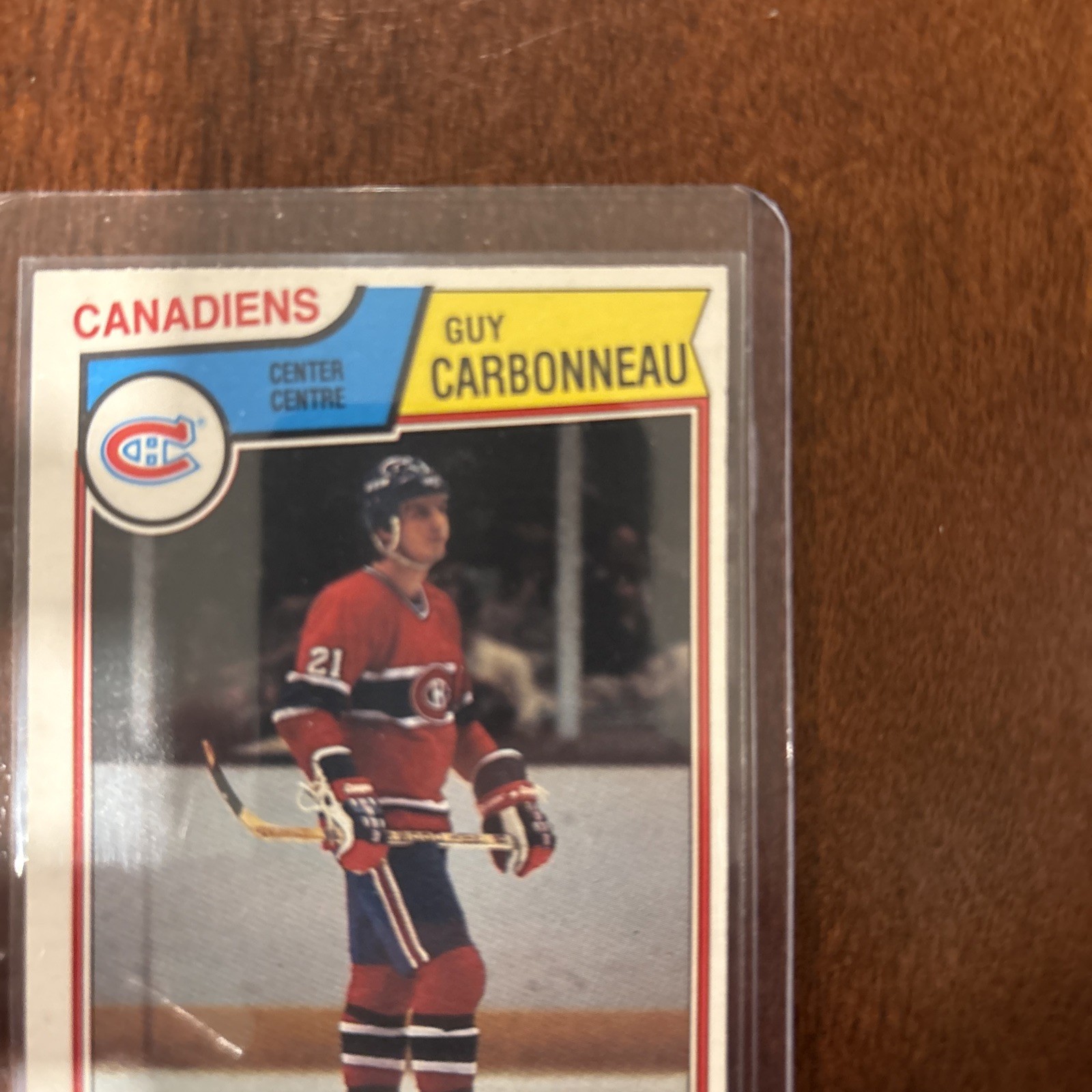 1983-84 O-Pee-Chee – Guy Carbonneau #185 Rookie Card