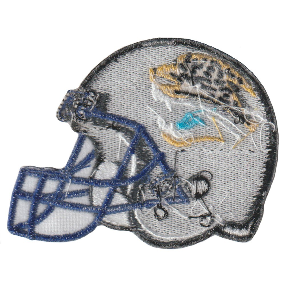 10 pcs Jacksonville Jaguars Helmet Logo Size 3.3 in x 2.5 in Sew Iron On Patches