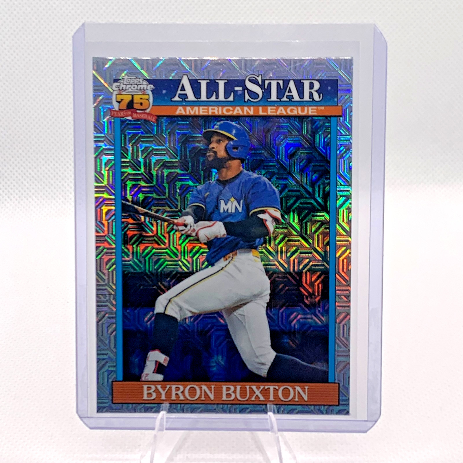 Byron Buxton 2026 Topps Chrome Silver Pack Mojo All-Star 91ASC-29 MN Twins 🔥