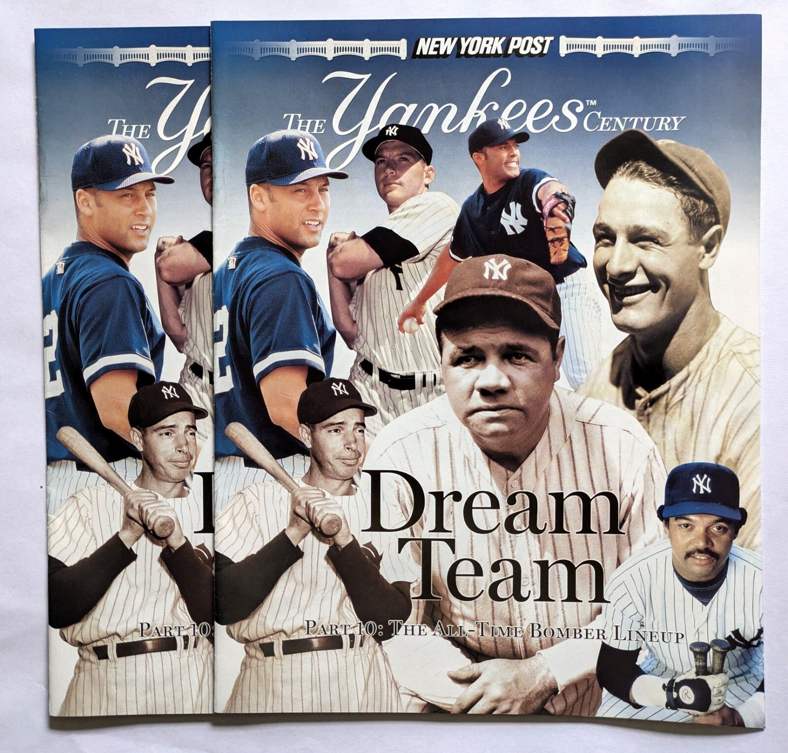 The Yankees Century New York Post Complete 10 Part Series with 2 Pt 10s