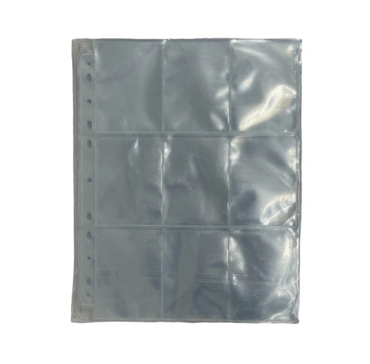 9 Pocket Binder Pages 1 Pack of 25 Sheets Premium Quality for Sports & TCG Cards