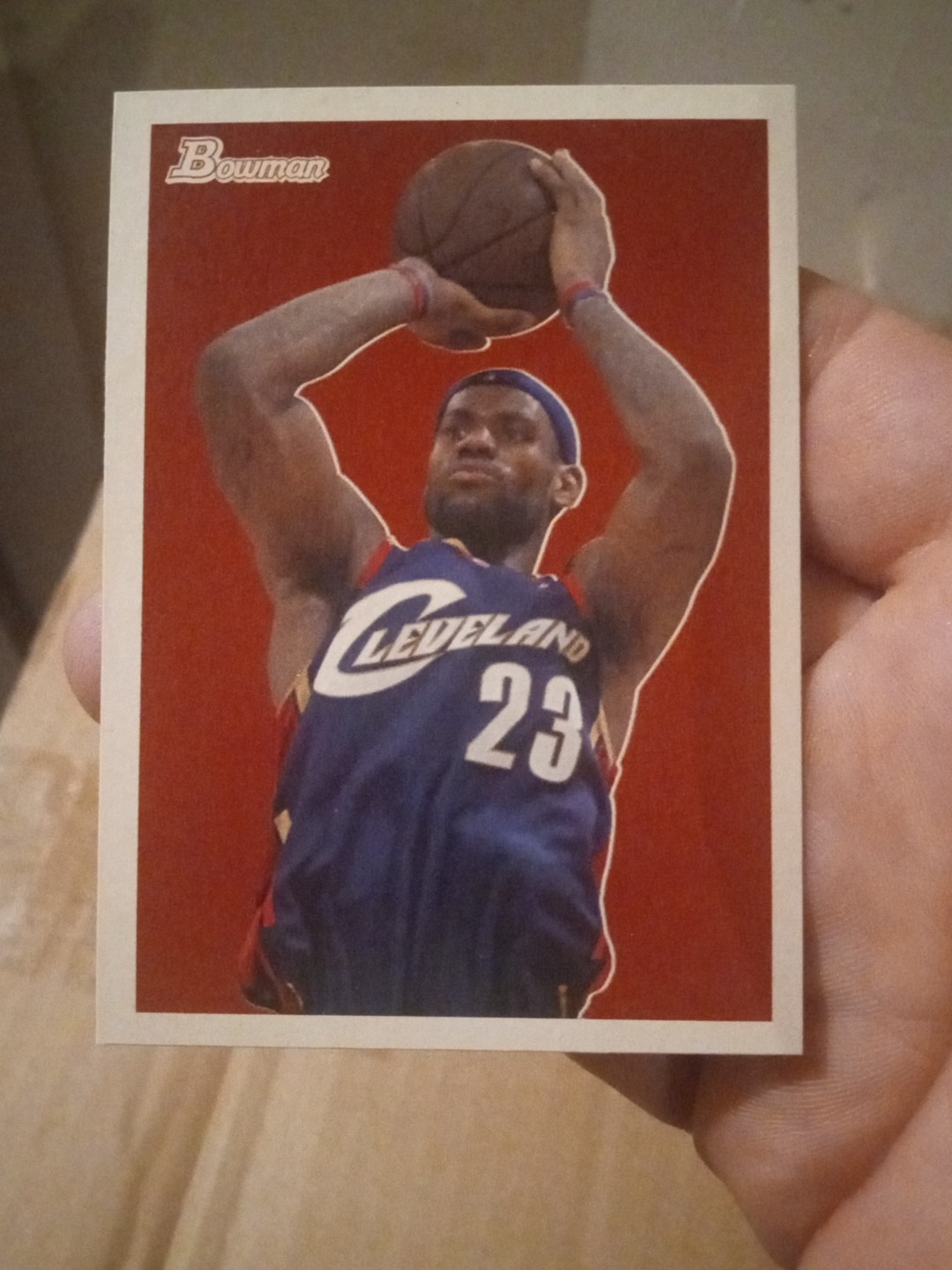 LeBron James Lot 2009-10 Bowman 48 #14 Cavaliers Toppps NM-M Upperdeck 09-10