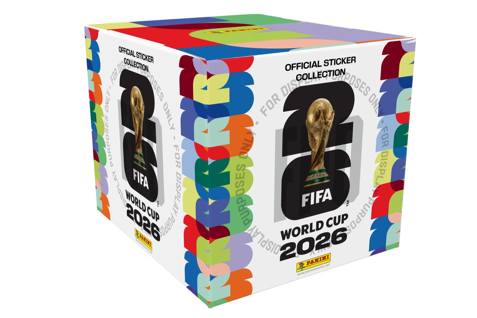 2026 FIFA World Cup Sticker Collection – Box of 25 Packs