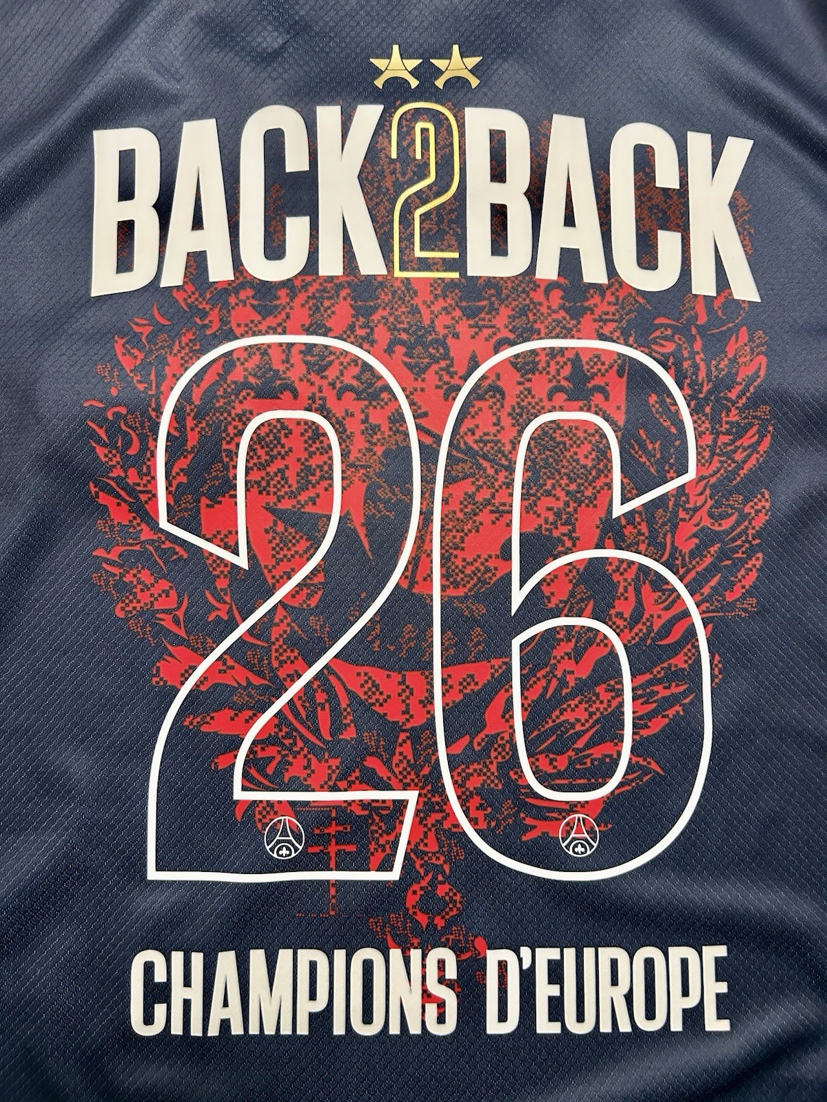 PSG Champion League Winners Jersey – Size Slim Fit Small
